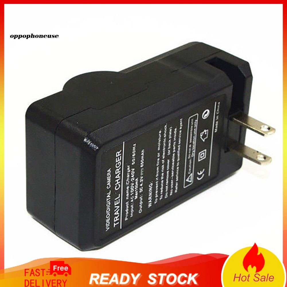 [Còn hàng] Bộ sạc pin kép tường cắm US cho pin sạc Li-ion CR123A 16340