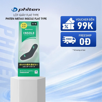 Lót Giày Flat Type Phiten Metax Insole Flat Type