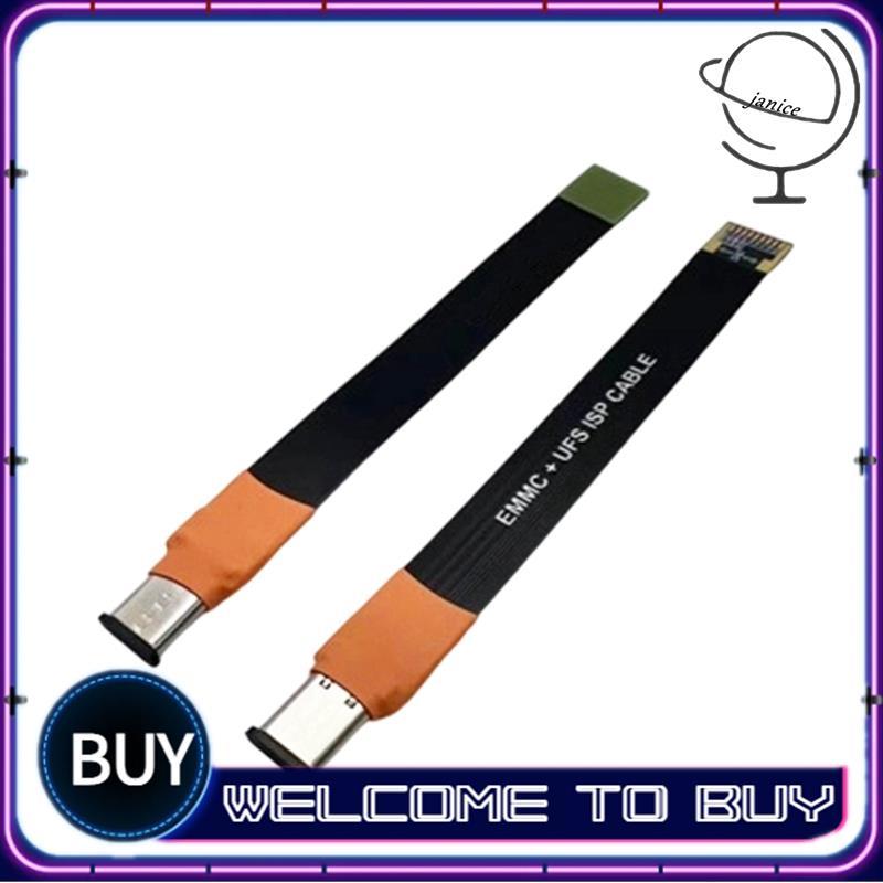 2 CHIẾC F64 EMMC + UFS ISP CÁP cho F64 Flash 64 Hộp UFS & EMMC ISP FPC Flex Cable 2 In1 Adapter