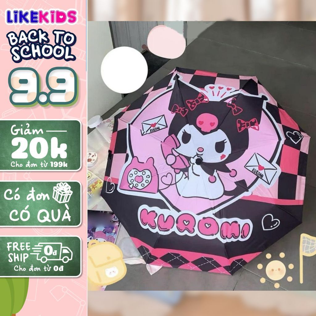 Ô dù hình hoạt hình dễ thương cho bé - Likekids