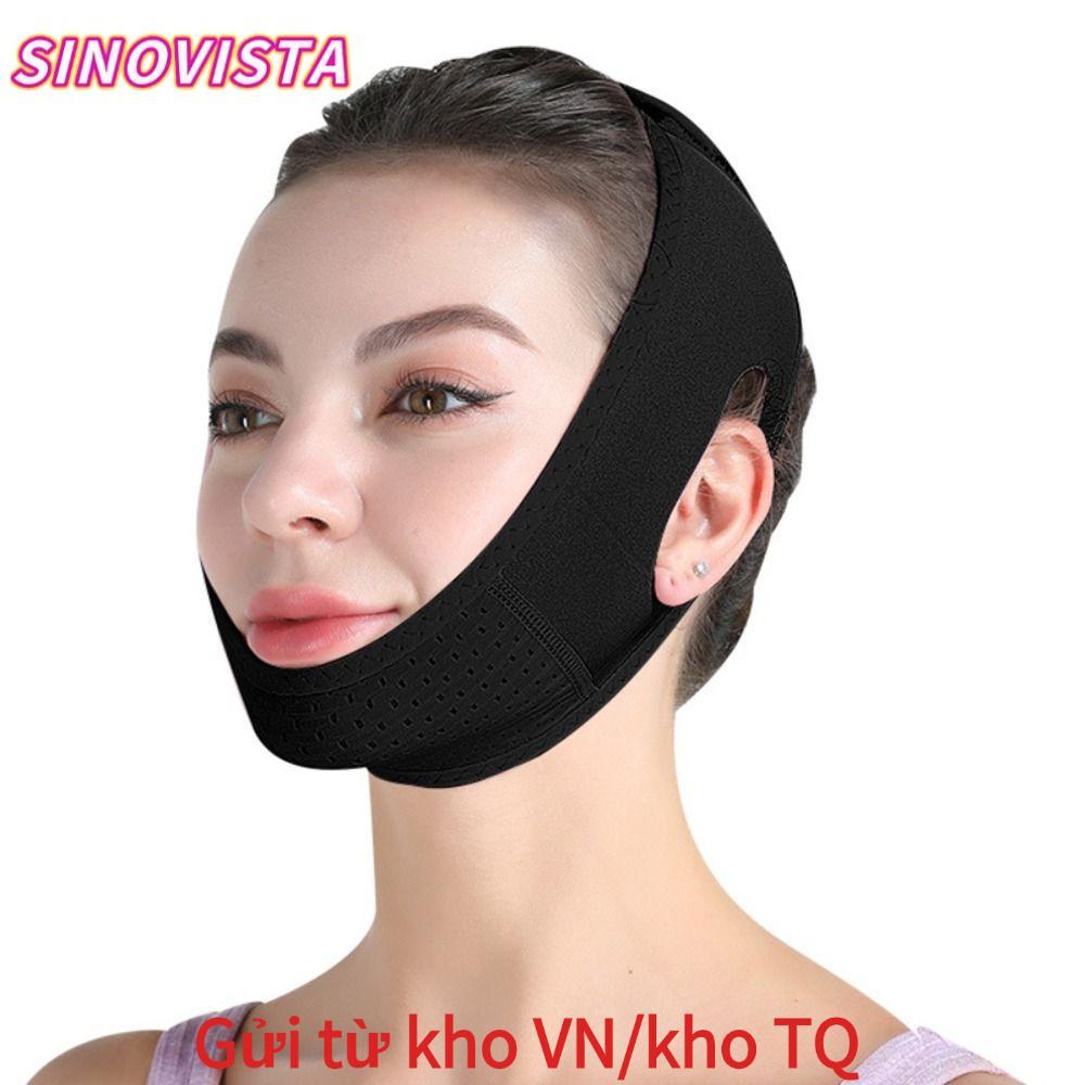 Dây đeo nâng cơ mặt SINOVISTA, dây định hình hàm V-line, đai V-line chỉnh dáng mặt thon gọn khi ngủ