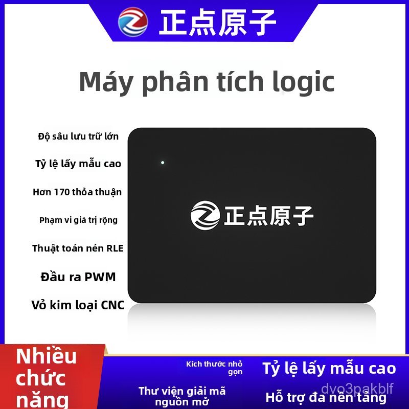 Bộ phân tích logic USB 16 kênh ALIENTEK DL16 giải mã giao thức hỗ trợ gỡ lỗi lập trình chính xác cao