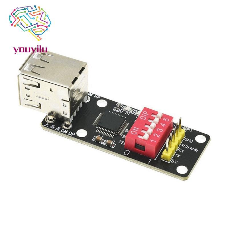 2 CHIẾC CH9350 HID sang UART Mô-đun chuyển đổi Bàn phím USB / Máy quét mã vạch chuột sang cổng nối t