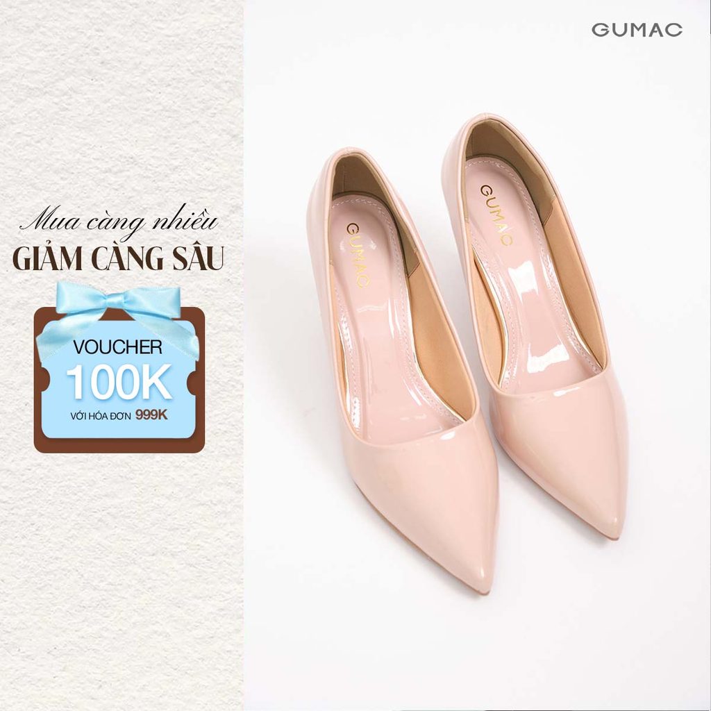 Giày Bít Da Bóng Thời Trang GUMAC GF04043