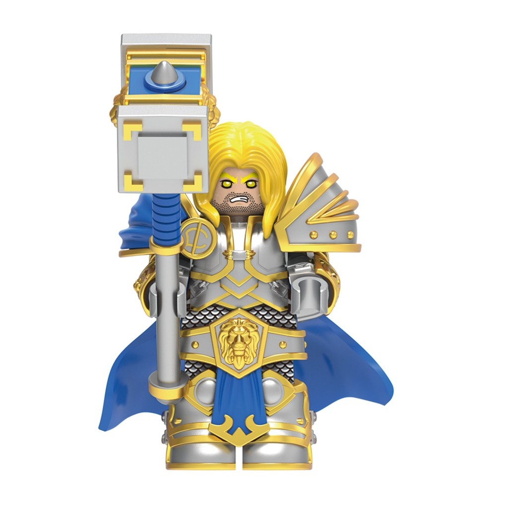 Alsathos Warcraft Hegemon League World Warcraft King Khối xây dựng bên thứ ba Đồ chơi mô hình nhỏ-9.