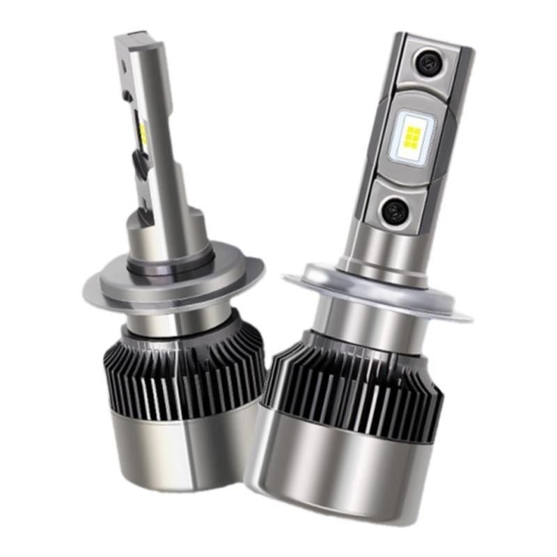Đèn pha LED ô tô H7 H11 H1 H4 9005 laser siêu sáng, bi cầu xa gần, độ xe đẹp, giao nhanh