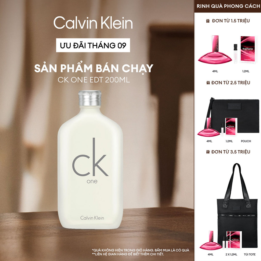 Nước Hoa Nam Nữ Calvin Klein CK One EDT 200ml