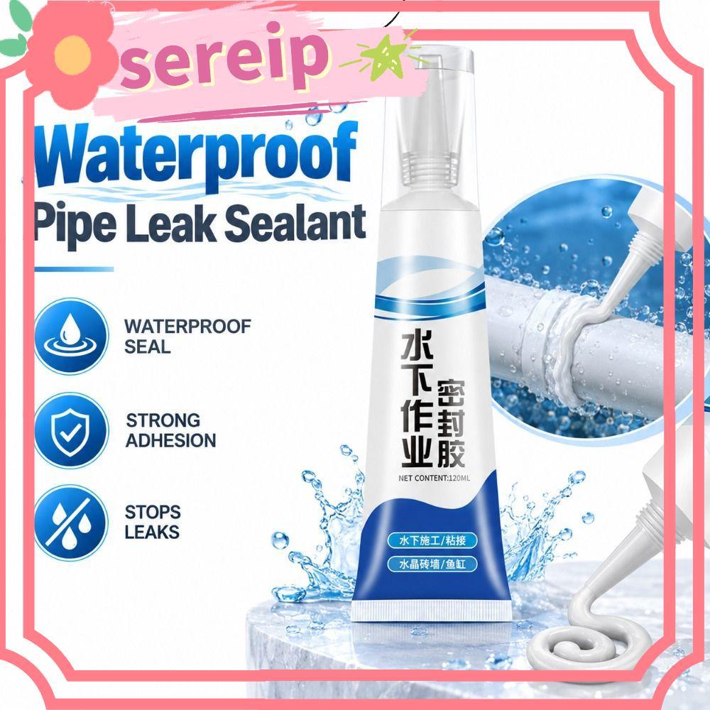 Keo dán dưới nước SEREIP, Keo dán rò rỉ ống mạnh chống thấm nước, Keo dán sửa chữa bể cá nhanh Sửa c