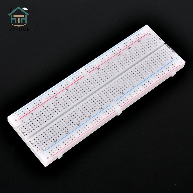 [ZTHOME] MB-102 MB102 830 Điểm Breadboard Hàn PCB Protoboard Board Test DIY