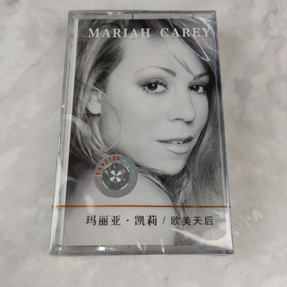 Cassette Mariah Carey Bài hát tiếng Anh không có băng A0218 Còn hàng