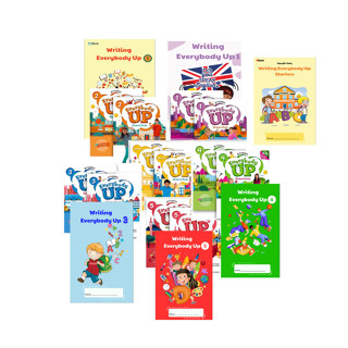 vở tập viết Everybody Up bản 2nd - level starter 1, 2, 3, 4, 5 writing (tùy chọn)