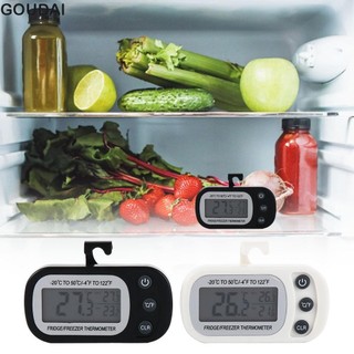 GOUDAI Tủ Đông Nhiệt Kế Màn Hình LCD Chống Thấm Nước Tủ Lạnh Đồng Hồ Đo Dụng Cụ Nhà Bếp