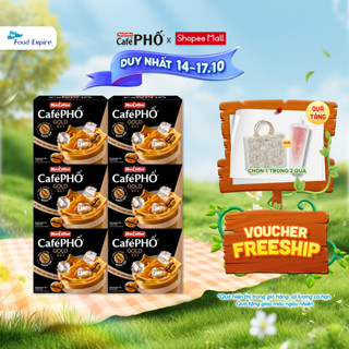 Combo 6 Hộp cà phê Phố sữa đá GOLD - MacCoffee (hộp 10 gói x 29g)