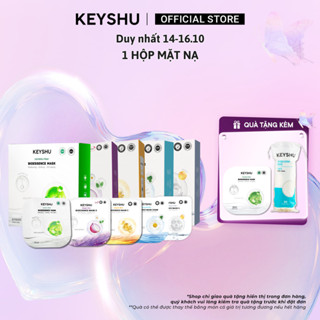 [DEAL ĐỘC QUYỀN CHỢ LIVESTREAM] Hộp Mặt Nạ KEYSHU 30ML Dưỡng Ẩm, Làm Mềm Da, Hỗ Trợ Ngăn Ngừa Lão Hóa