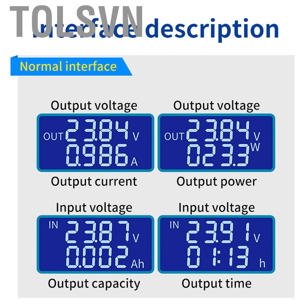 tolsvn Cousopo Mô-đun tự động nâng điện áp dòng một chiều ZK-5KX Màn hình LCD điều chỉnh và hằng số 