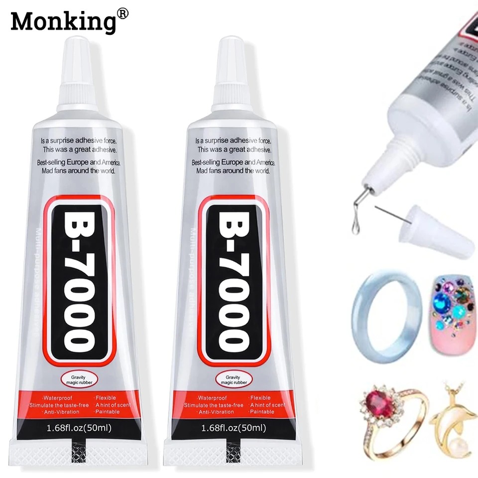 Keo Acrylic B7000 / T7000 / E8000 / T8000 Dán Kính Điện Thoại, Dán Giày, Dán Nhựa, Kim Loại, Gỗ, Đá,