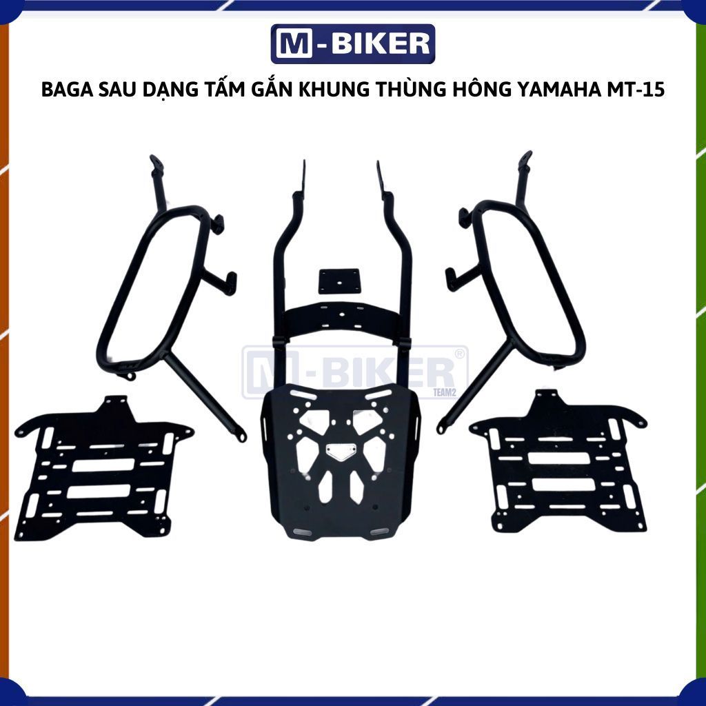 Baga gắn khung thùng hông Yamaha MT15 - Phụ kiện MBiker cho xe MT15 chất lượng.