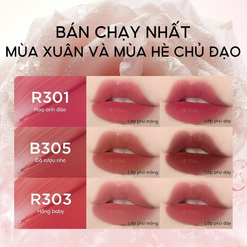 Ảnh 4 của Son Bóng Mờ Colorkey Watery Son Môi Dạng Lỏng Chống Dính Chống Thấm Nước Trang Điểm Môi