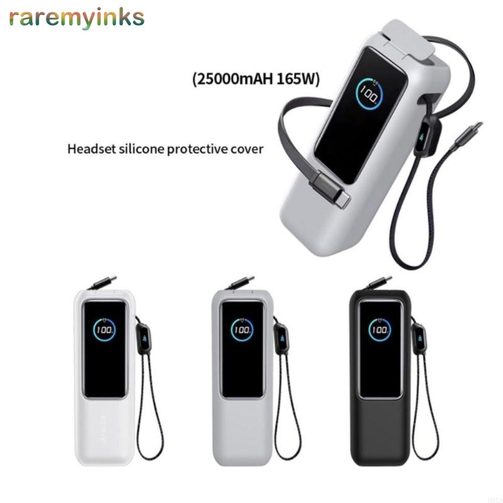 RAREM Bảo vệ, Silicon mềm chống sốc, Hộp đựng di động chống bụi cho Ngân hàng điện Anker Zolo (25000