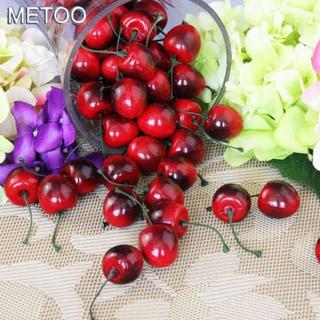 MT 30 Chiếc Thật Giả Anh Đào Nhân Tạo Trái Cây Mô Hình Nhà Bếp Trang Trí Tiệc