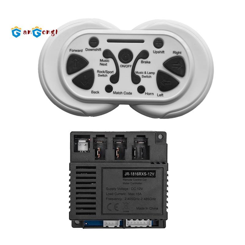 JR1816RXS JR-1816RXS Trẻ Em Xe Điện Điều Khiển Từ Xa Và Thu Trẻ Em Xe Điện Phụ Kiện Thay Thế Cho Trẻ