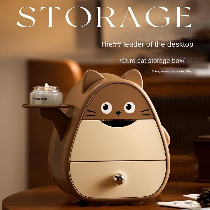 Creative Desktop Storage Box Drawer Hallway Key Sundries Storage Box Storage Box Living Room Decorat