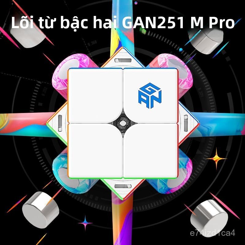 Bộ rubik 2x2 từ tính chuyên nghiệp thi đấu 251M Pro xoay trơn mượt rèn luyện tư duy và giải tỏa stre