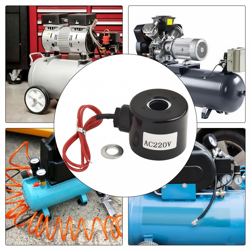 2W250 25 Cuộn dây van điện từ cuộn dây đồng DN06 / 08 / 10 / 15 / 20 / 25 12V 220V 24V