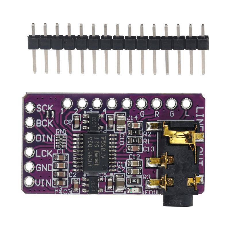 PHÒNG PCM5102 I2S DAC Module Cho Raspberry Pi PHÁT Bảng Âm Thanh Kỹ Thuật Số VN