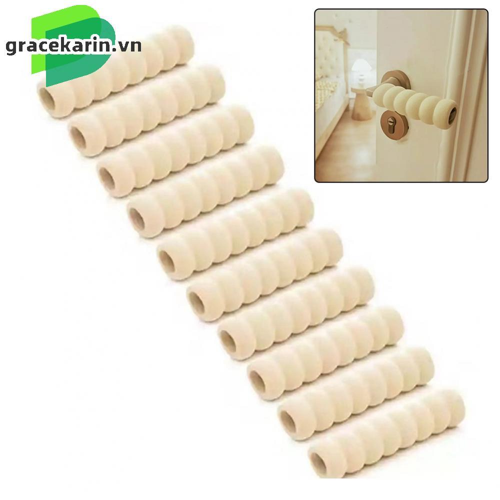 Avoid Damage with Reliable 210 Pack of Protective Door Handles Buffers