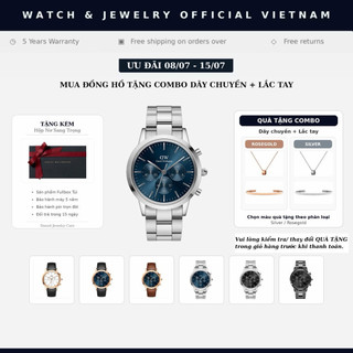 [Chính Hãng] Đồng Hồ Nam Daniel  Iconic Chronograph 6 Kim, Size 42mm, Đồng Hồ Chính Hãng - DANIELSTORE