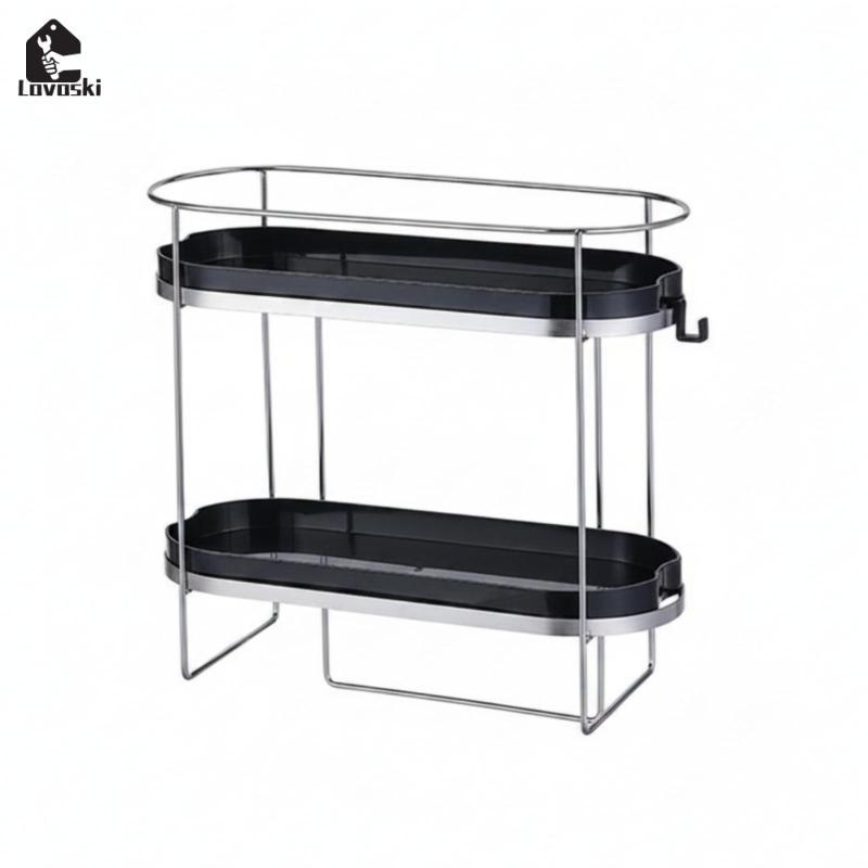 Giá Để Đồ Over-the-Toilet Nhỏ Gọn Giá Để Đồ Over-Toilet Kệ Nhà Vệ Sinh 2 Tầng Ổn Định Cho Căn Hộ