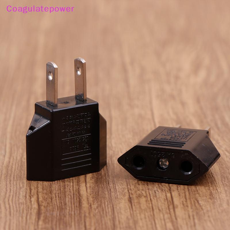 Coa 2 Cái US AU EU US Sang EU / EU Sang US Cắm Adapter Euro Du Lịch Điện Cắm Bộ Chuyển Đổi Ổ Cắm Bộ 