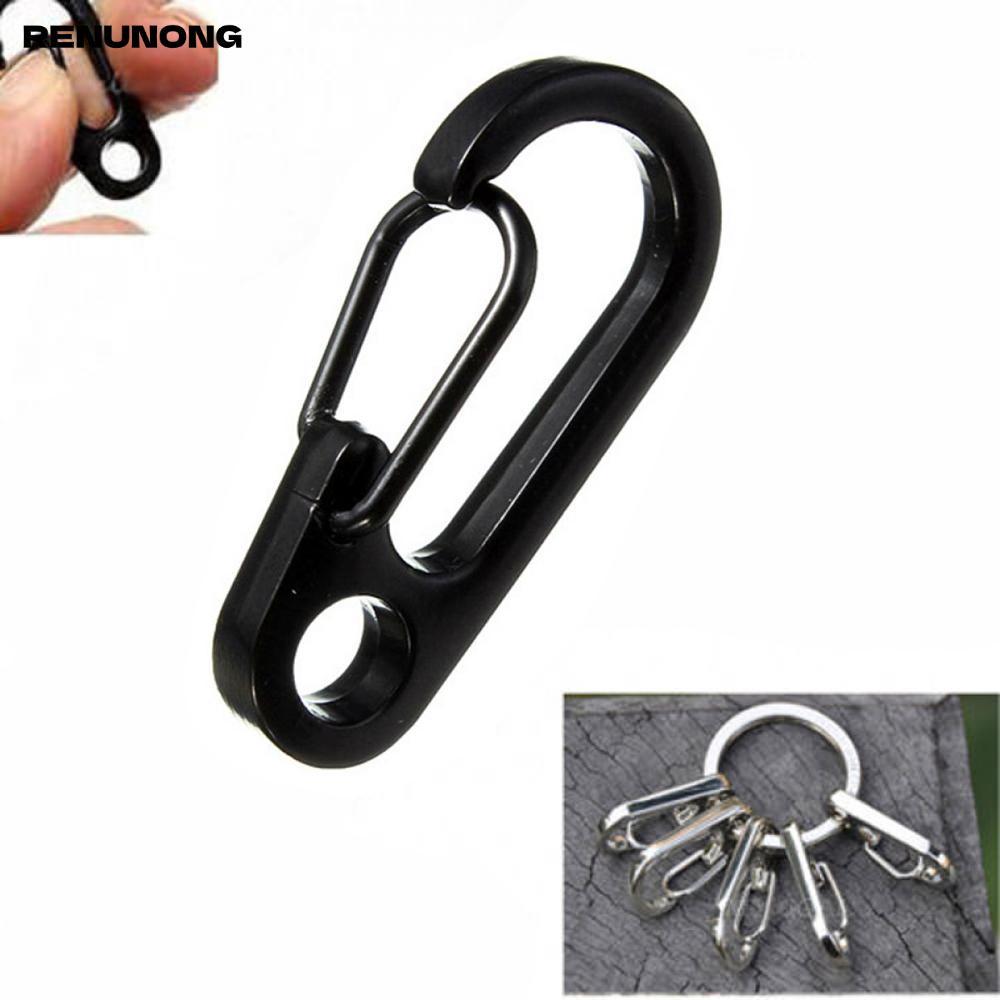 RENUNONG Cặp Spring Buckle EDC Clip Tool Vòng chia