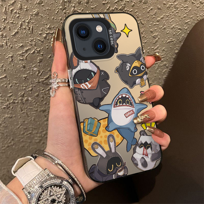 Ốp Lưng Linh Vật Có Mũ Trùm Đầu Dễ Thương Cho Samsung Galaxy A02S A03 A04 A03S A05 A05S A06 4G A07 A