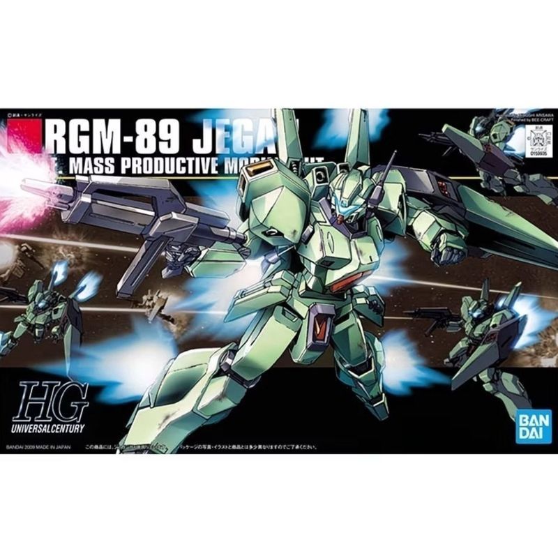 Bandai 1 / 144 HGUC 097 Jegan Jegan RGM-89 Mô hình lắp ráp Jegan