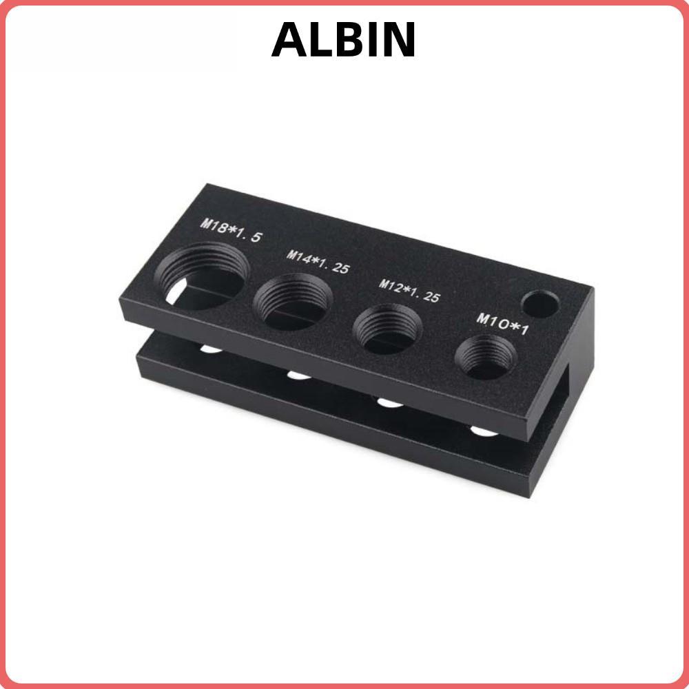 ALBIN Spark Plug Gap Tool, Nhôm M10 M12 M14 M18 Spark Plug Gating Tool, Công cụ điều chỉnh khoảng cá