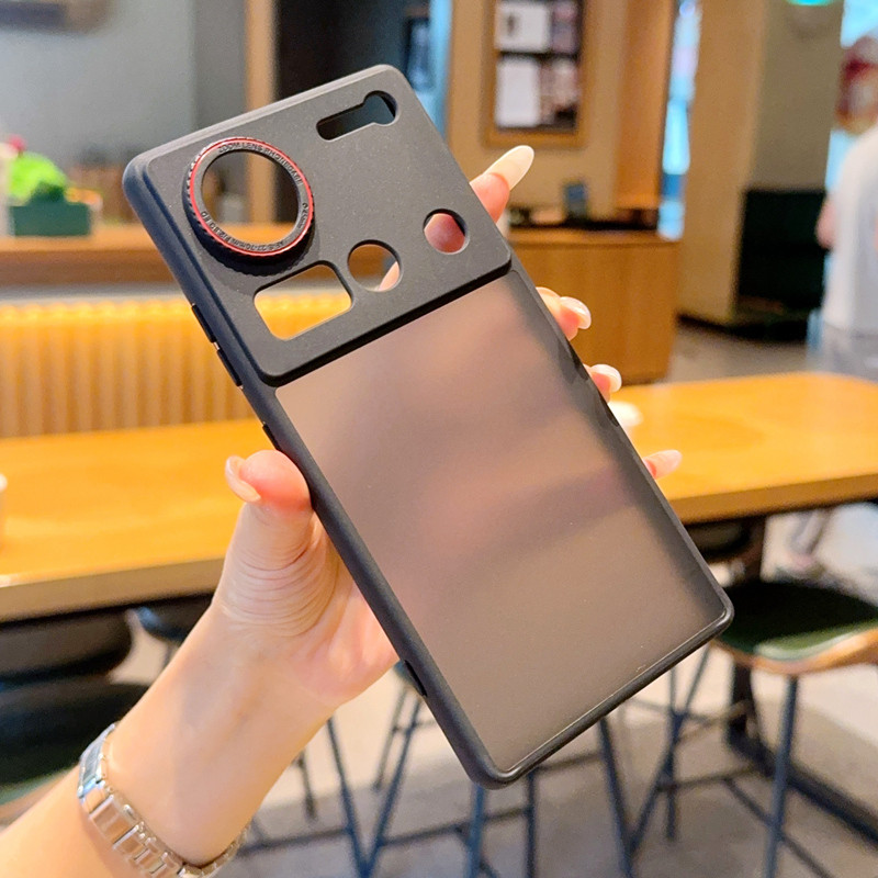 Dành Cho ZTE Nubia Z70 Ultra Ốp Lưng Da Sang Trọng Cảm Giác Mờ PC Cứng Vỏ Điện Thoại Dành Cho Nubia 
