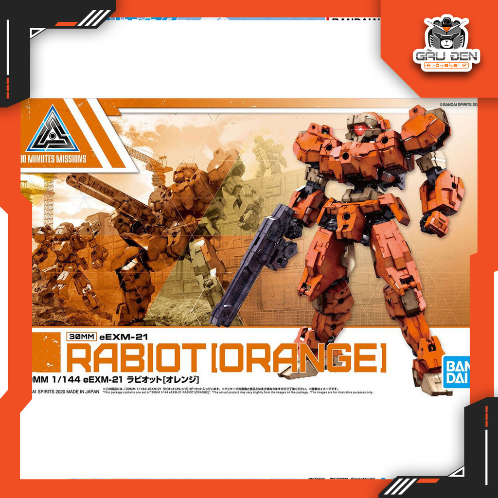 30MM 1/144 eEXM-21 RABIOT [ORANGE]