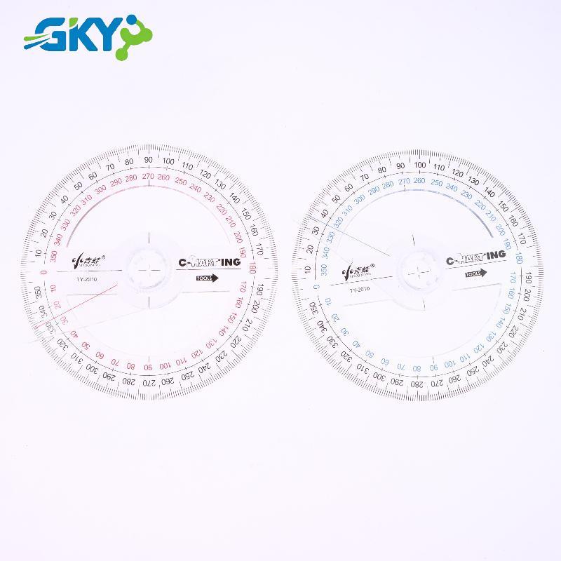 GKY 1 / 3 / 5 Cái Dụng Cụ Đo Thước Vòng Tròn Dụng Cụ Soạn Thảo Hình Học Toán 360 Độ Cho Lớp Học GKY