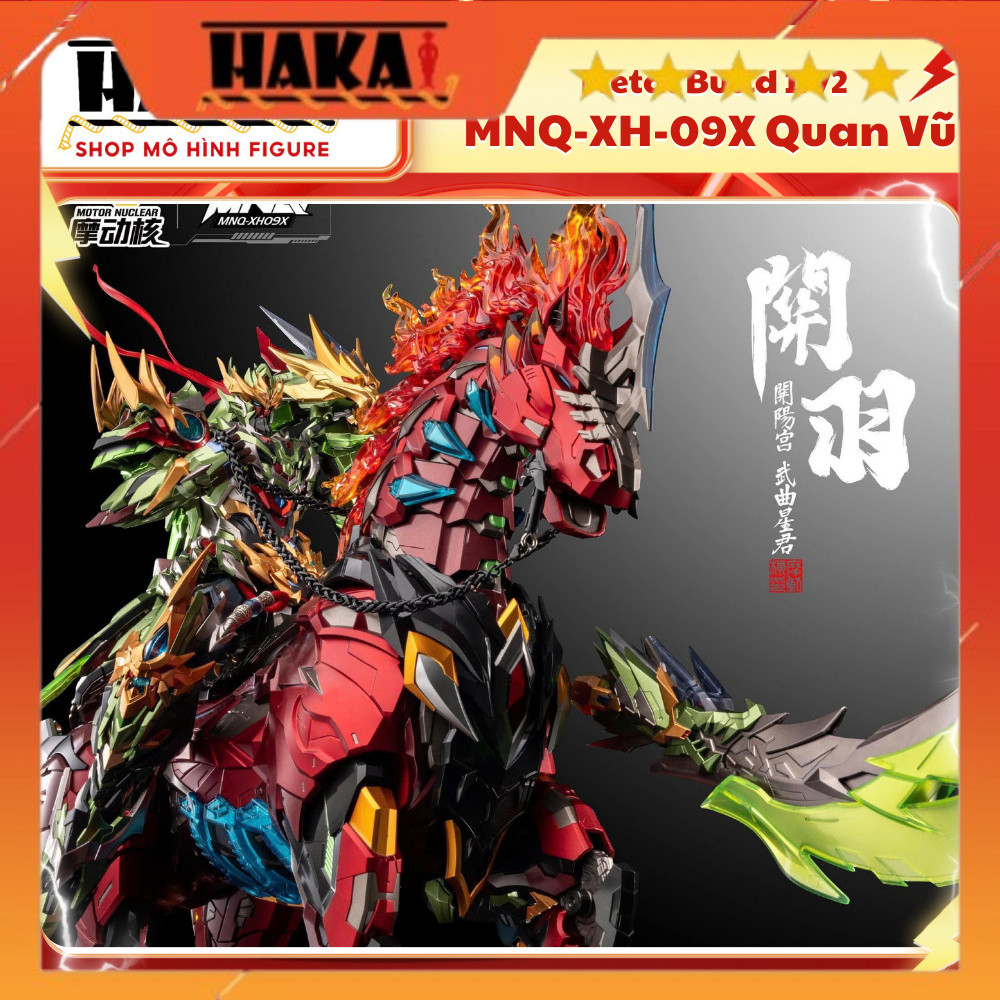 Mô hình Metal Build MNQ-XH-09X Quan Vũ (Guan Yu ) - Mô hình Figure Hakai shop
