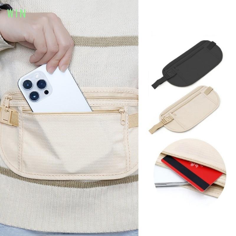 WIN Slim Running Belt Fannys Pack Tập thể dục Eo Pack Runner Money Belt Giá đỡ điện thoại