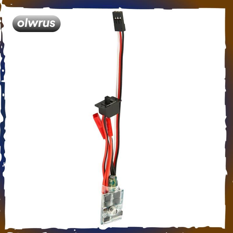 Bộ điều khiển tốc độ ESC chải 30A ESC phanh cho xe hoặc thuyền RC Mini DIY