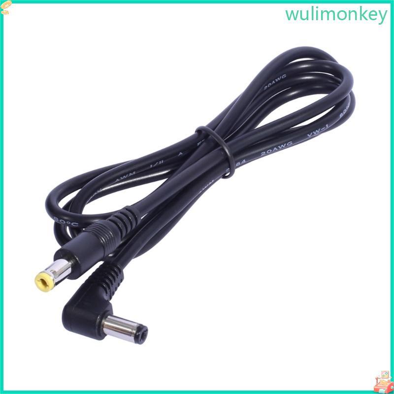 Cáp nối dài nguồn WU Dây chuyển đổi đầu nối nam sang nam DC5521 sang DC5525