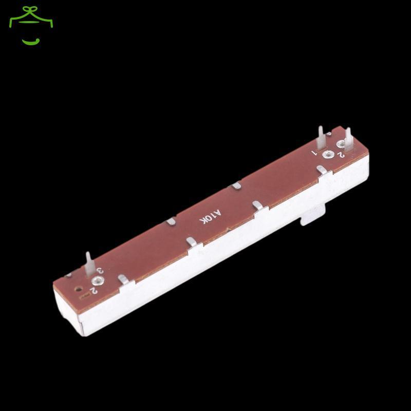 Máy đo điện áp đơn 3 chân 88mm A10K B10K Máy đo điện áp trượt thẳng Máy trộn kênh đơn Fader Stroke 6