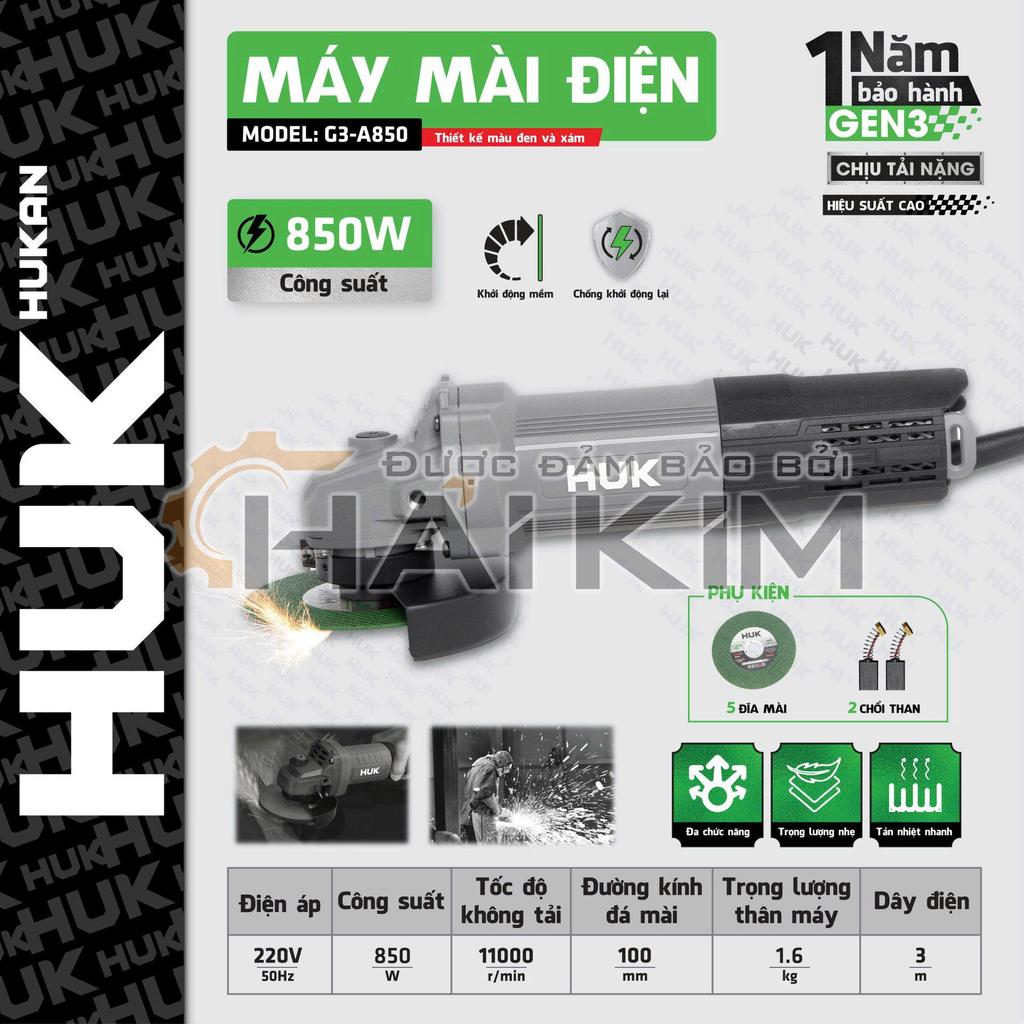 Máy mài điện (GEN3)G3-A850 Hukan