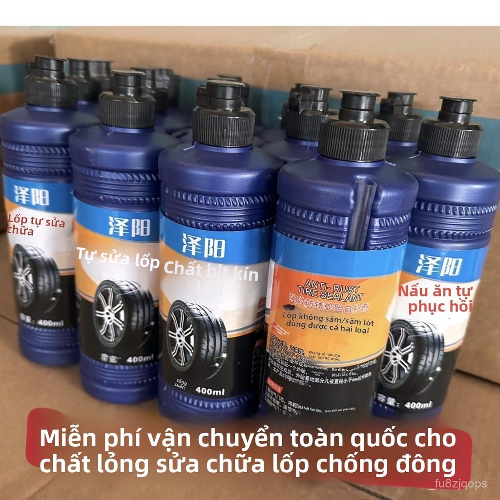 Nuoc tu va lop chong dong xe may xe dien xe dap lop khong ruot va co ruot keo dan tu dong giao nhanh