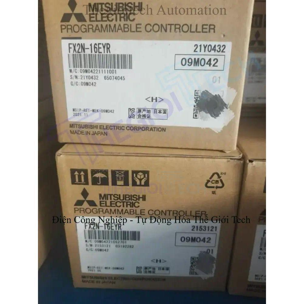 Module mở rộng cho PLC FX2N / FX3U MỚI CHÍNH HÃNG Brand new,  FX2N-16EYR, ensure authenticity and fa