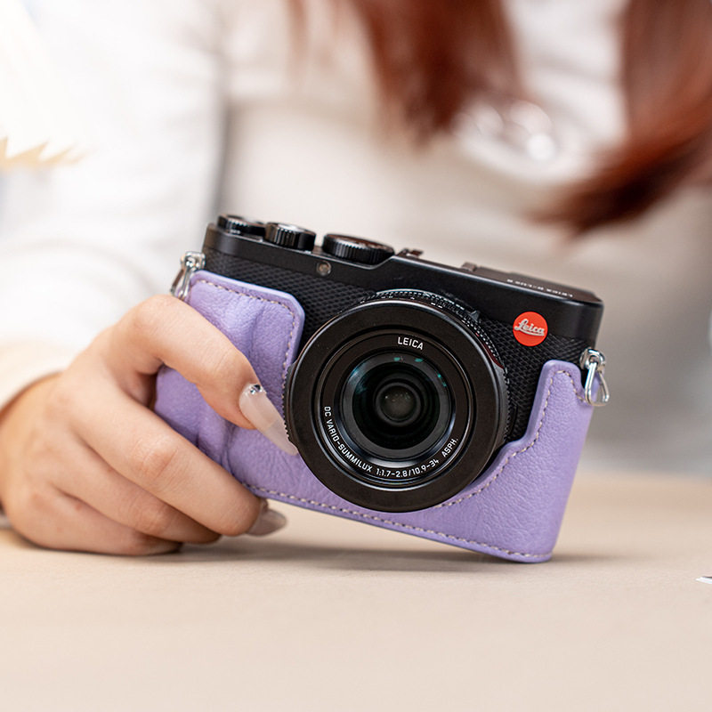 Thích hợp cho Vỏ bảo vệ Leica dlux8 Polaroid sofort2 Túi đựng máy ảnh D-LUX8 Vỏ da Đế bảo vệ