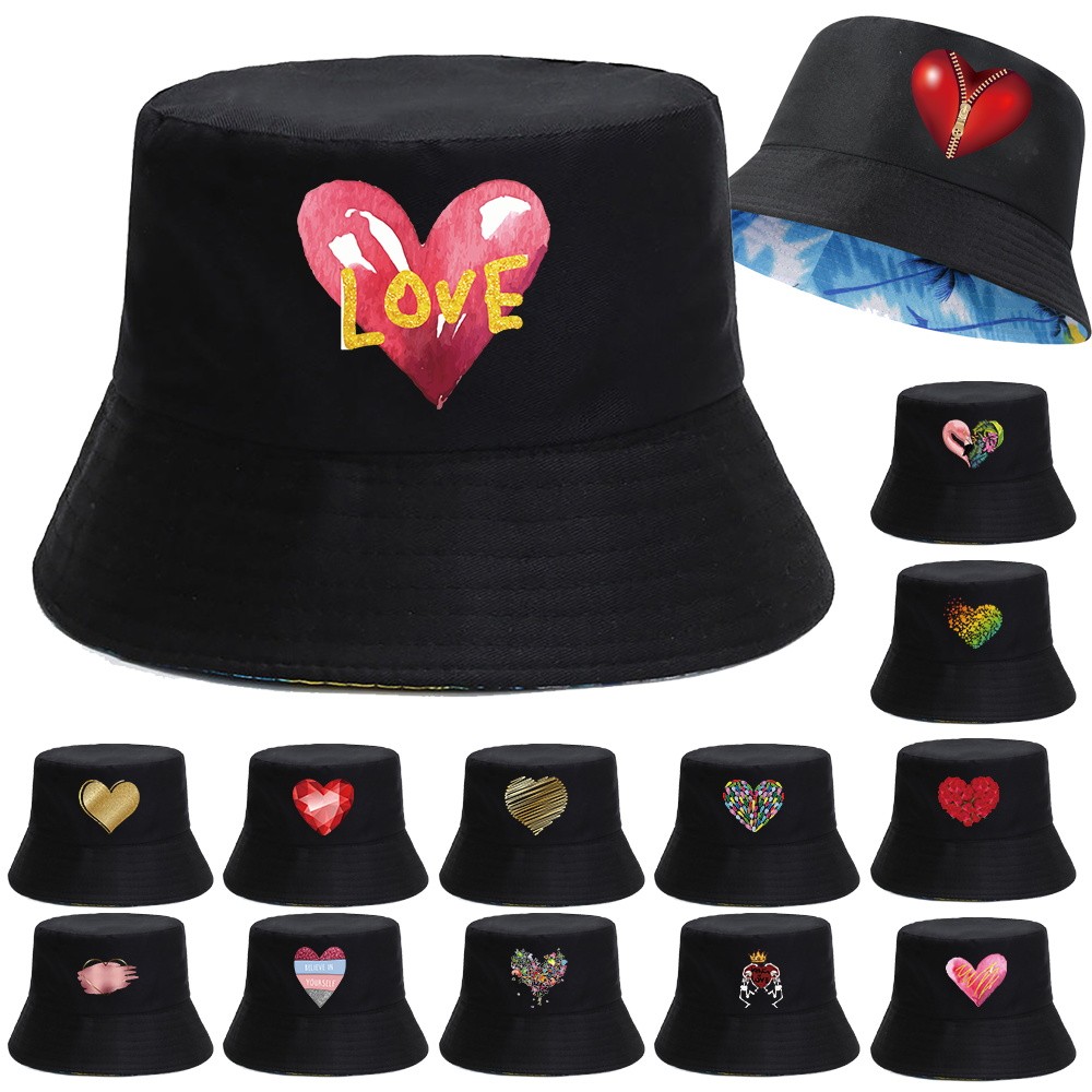 Black bucket hatBlack Bucket Hat Compact Foldable Fisherman Hat Easy To Carry In Backpack